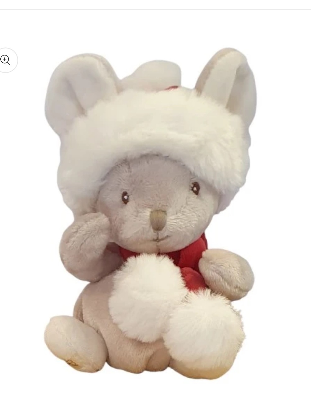 Bukowski Baby Mousy X-Mas Stuffed Animal Gift Holiday NWT